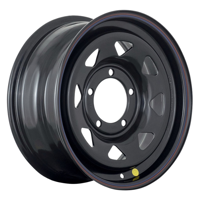 картинка Диск стальной черный 5x139.7 8xR17 d110 ET0 (треугольник) от магазина  4x4 риф шоп