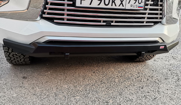 картинка Бампер силовой передний РИФ Mitsubishi Pajero Sport 2021+ от магазина  4x4 риф шоп