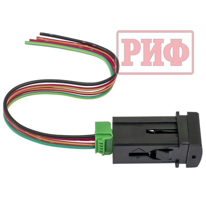 картинка Кнопка ВКЛ/ВЫКЛ Toyota 22x22 мм Front Lights (синяя подсветка) от магазина  4x4 риф шоп