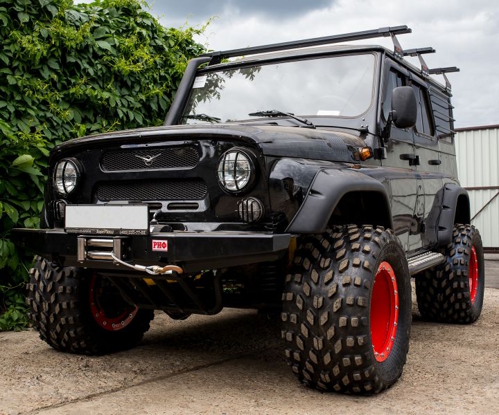 картинка Бампер силовой передний РИФ УАЗ Хантер без кенгурина от магазина  4x4 риф шоп