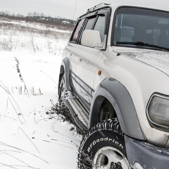 картинка Пороги силовые РИФ Toyota Land Cruiser 80, 105 от магазина  4x4 риф шоп