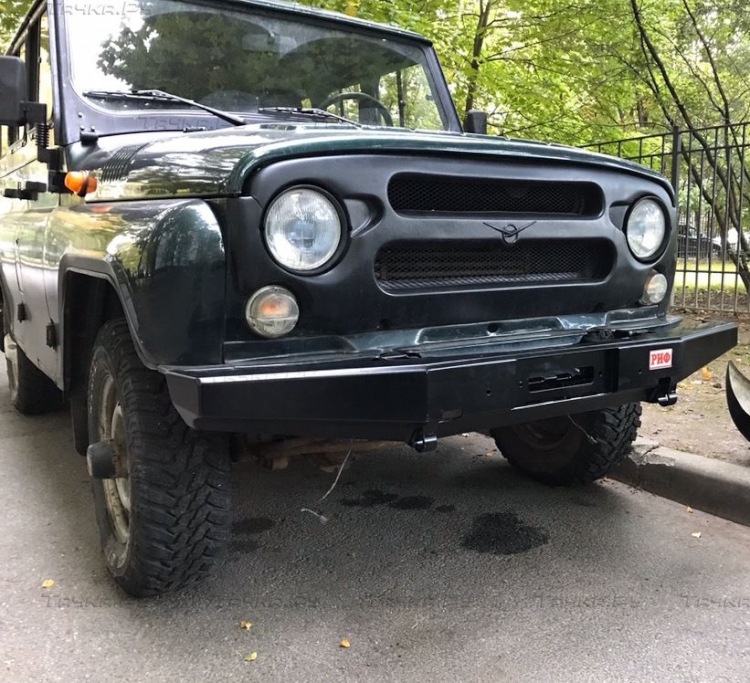 картинка Бампер силовой передний РИФ УАЗ Хантер без кенгурина от магазина  4x4 риф шоп