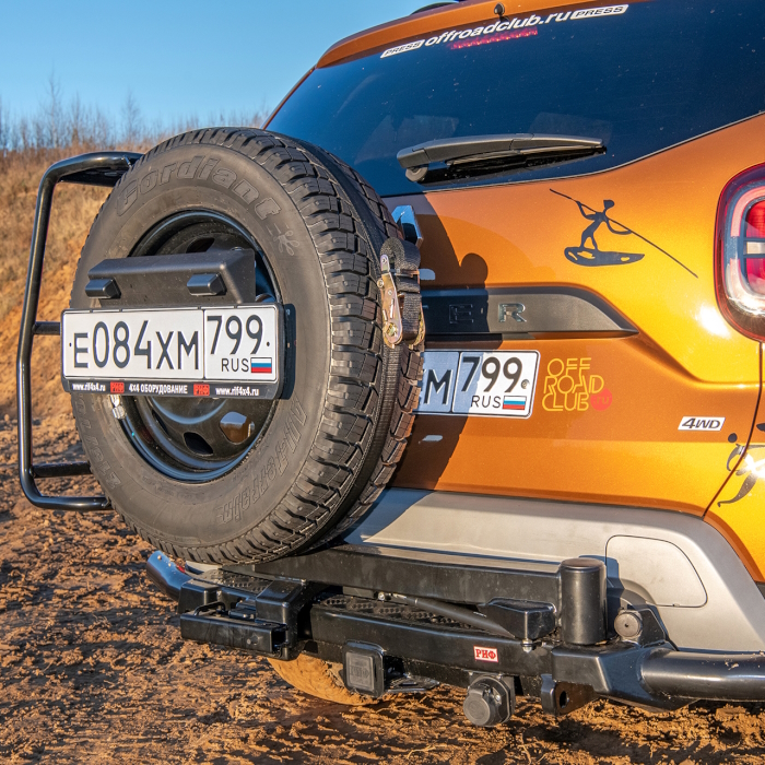 картинка Лестница РИФ для установки на запасное колесо от магазина  4x4 риф шоп
