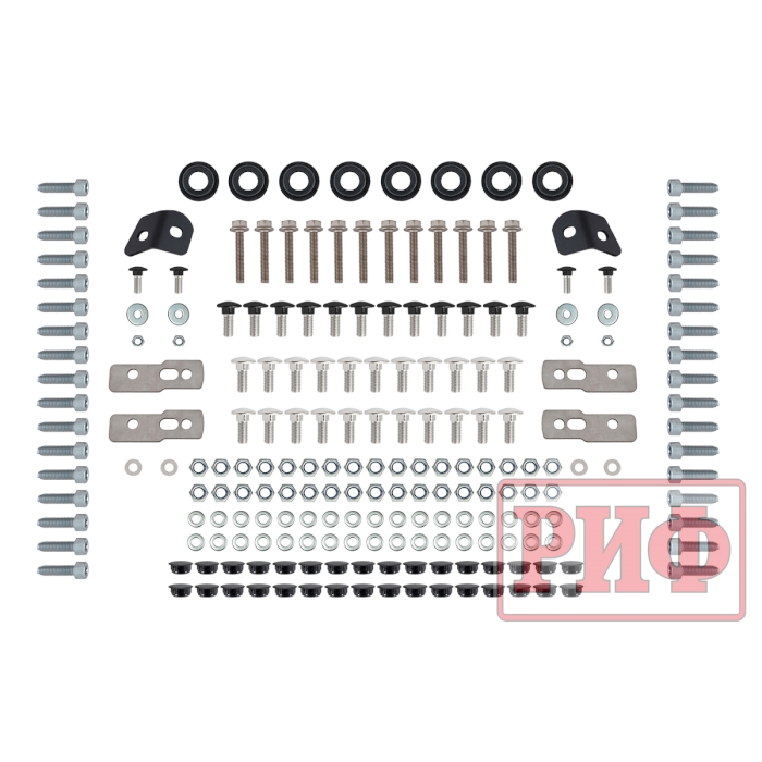 картинка Платформа экспедиционная РИФ Toyota Prado 120 алюминиевая 1150x2080 мм от магазина  4x4 риф шоп