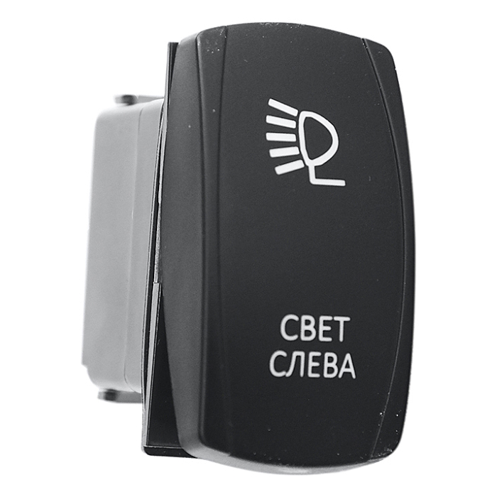 картинка Переключатель ВКЛ/ВЫКЛ Свет слева (красная подсветка) от магазина  4x4 риф шоп