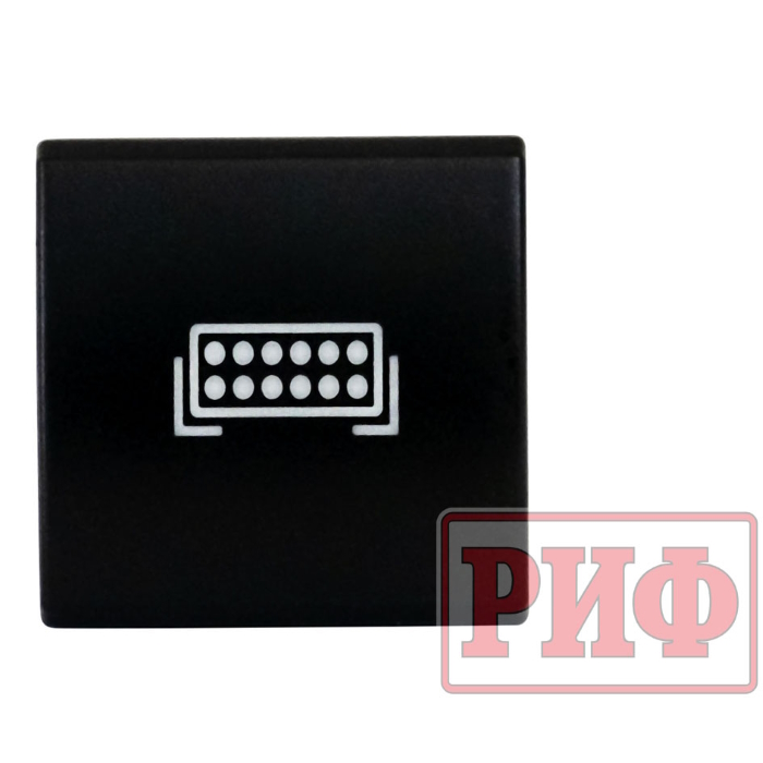 картинка Кнопка ВКЛ/ВЫКЛ Toyota 22x22 мм Front Lights (синяя подсветка) от магазина  4x4 риф шоп
