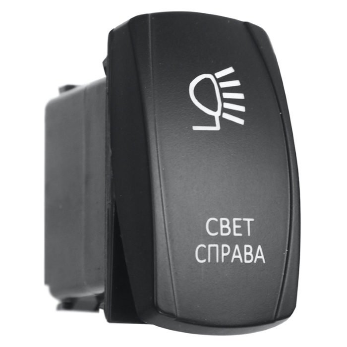 картинка Переключатель ВКЛ/ВЫКЛ Свет справа (синяя подсветка) от магазина  4x4 риф шоп
