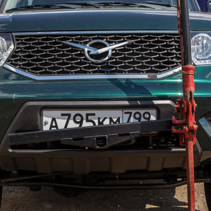 картинка Вставка в фаркоп РИФ для подъема домкратом Hi-Lift от магазина  4x4 риф шоп
